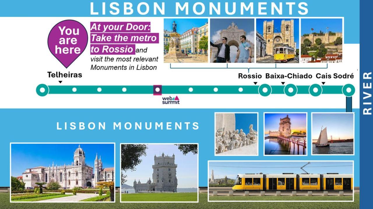 Lisbon Blue - Metro At Your Door Eksteriør billede